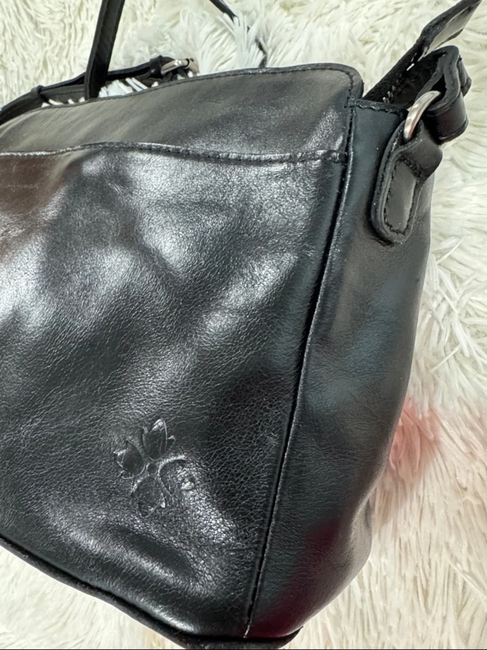 Patricia Nash Ithaca Small Leather Crossbody Bag